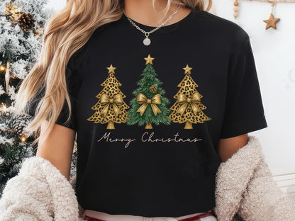 Coquette Merry Christmas Tree Sublimation PNG
