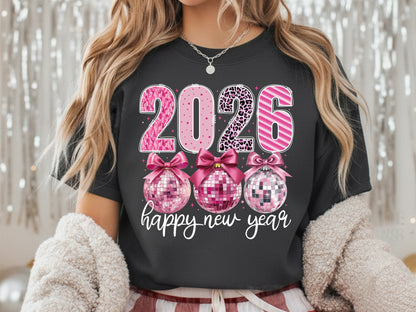Coquette New Year Sublimation Designs Bundle