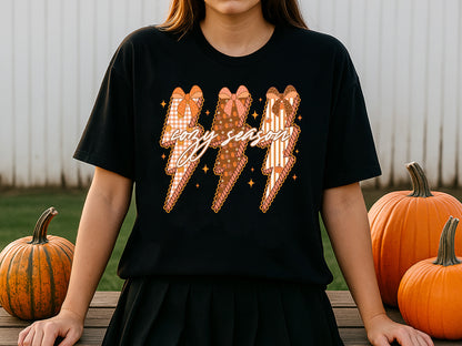Cozy Season, Fall Coquette Bow Sublimation