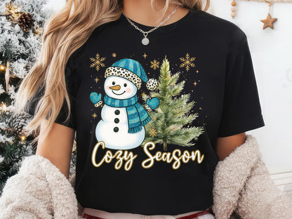 Cozy Season, Funny Christmas Snowman Sublimation