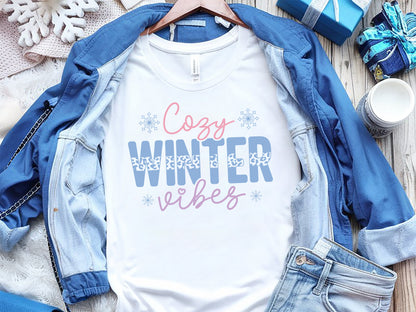 Cozy Winter Vibes SVG Cut File