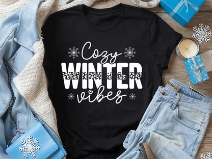 Cozy Winter Vibes SVG Cut File