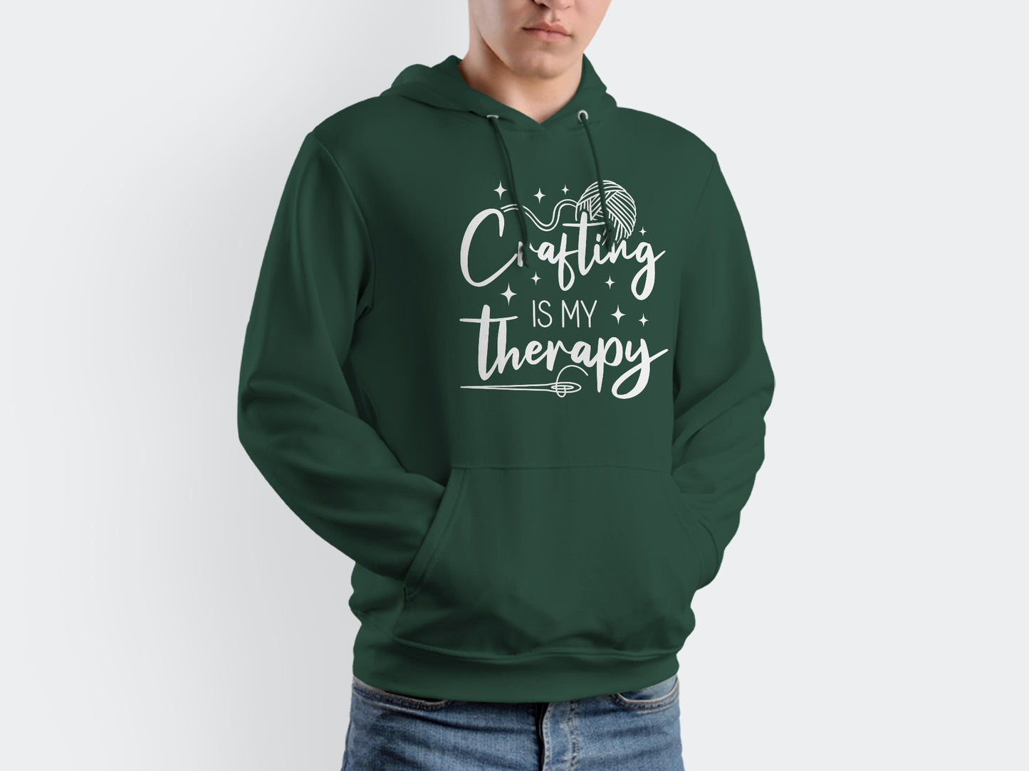 Crafting Is My Therapy SVG Cut File