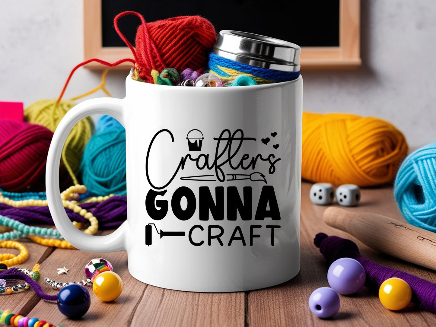 Crafting SVG PNG Design - Crafters Gonna Craft