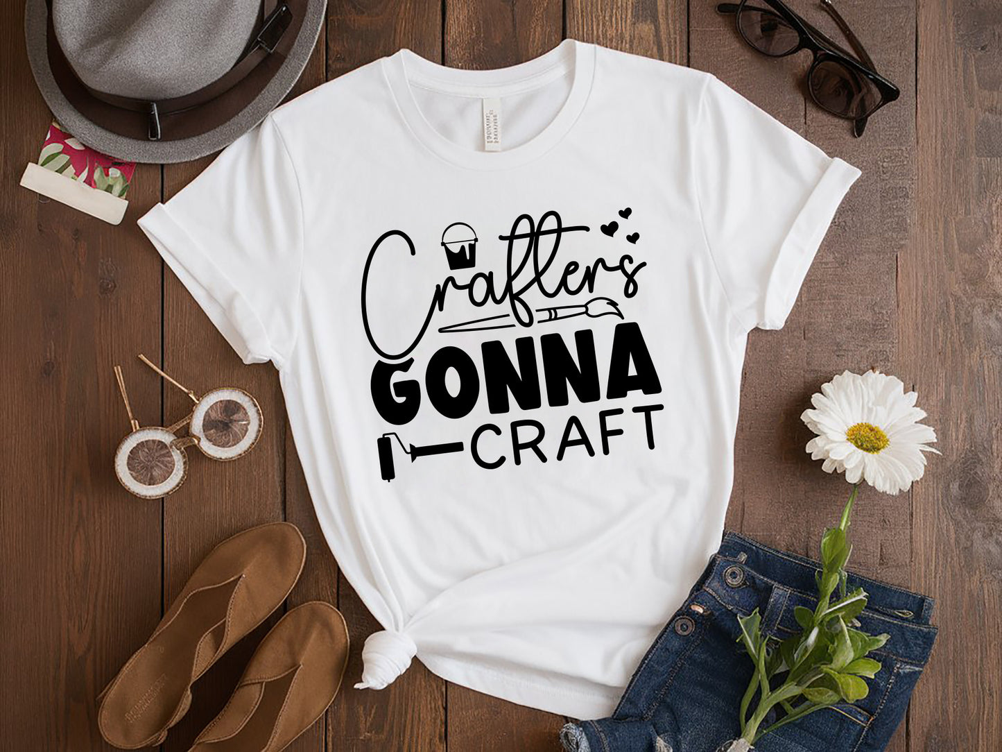 Crafting SVG PNG Design - Crafters Gonna Craft