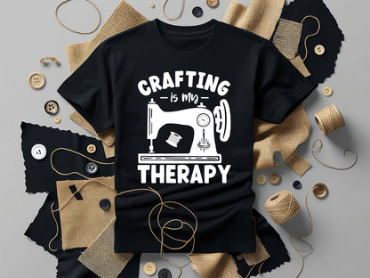 Crafting is My Therapy SVG Design