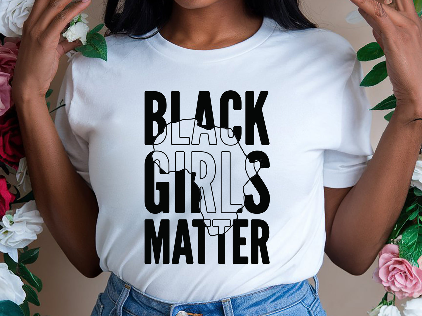 Creative Black Girls Matter SVG Graphic