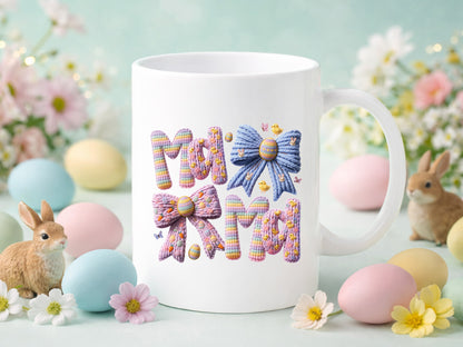 Crochet Mama Easter Sublimation Print