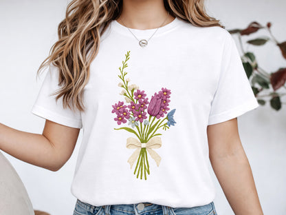 Crochet Spring Flower Sublimation Transfer