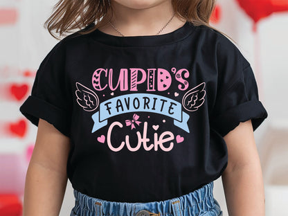 Cupid's Favorite Cutie - Kids Valentine SVG Design