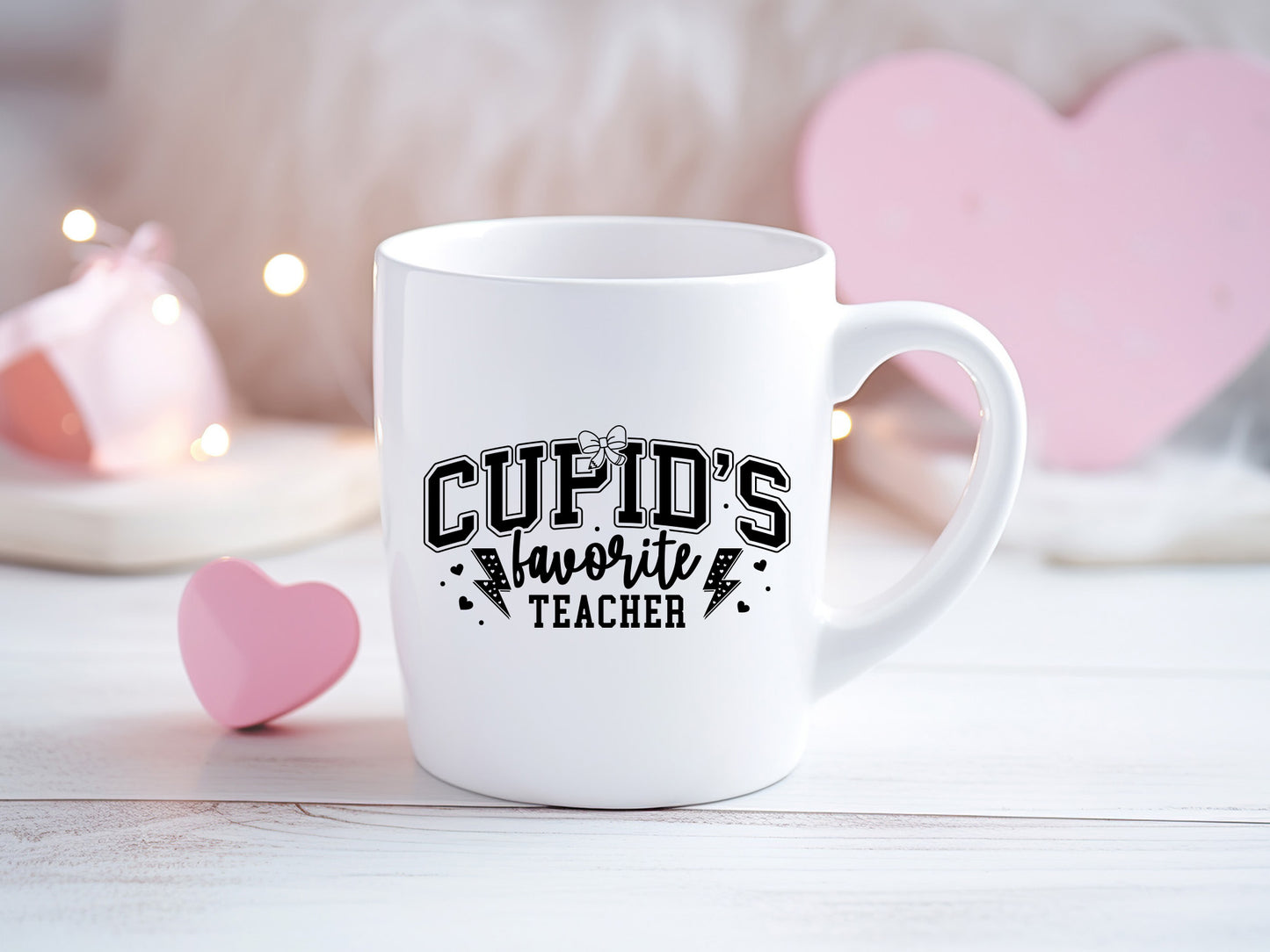 Cupid's Favorite Teacher Valentine SVG File