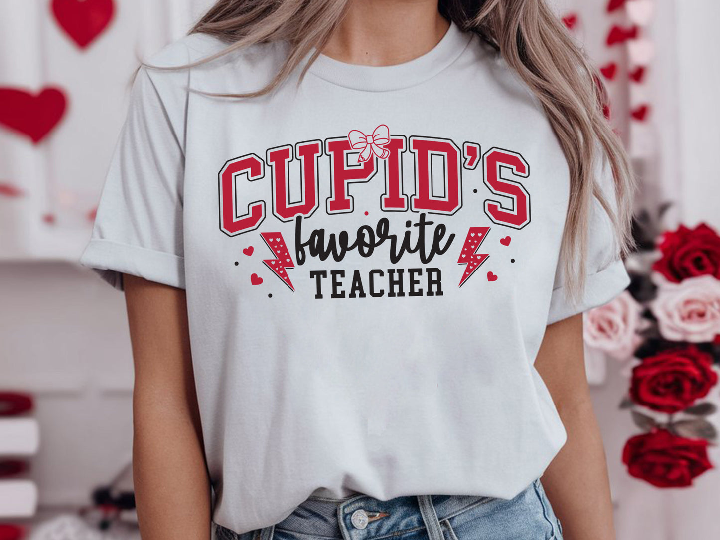 Cupid's Favorite Teacher Valentine SVG File