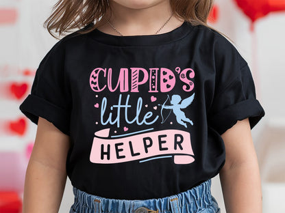 Cupid's Little Helper - Valentine Kids SVG