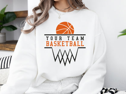 Custom Basketball SVG Cut File