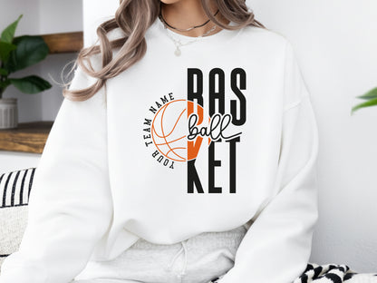 Custom Basketball Team Name SVG