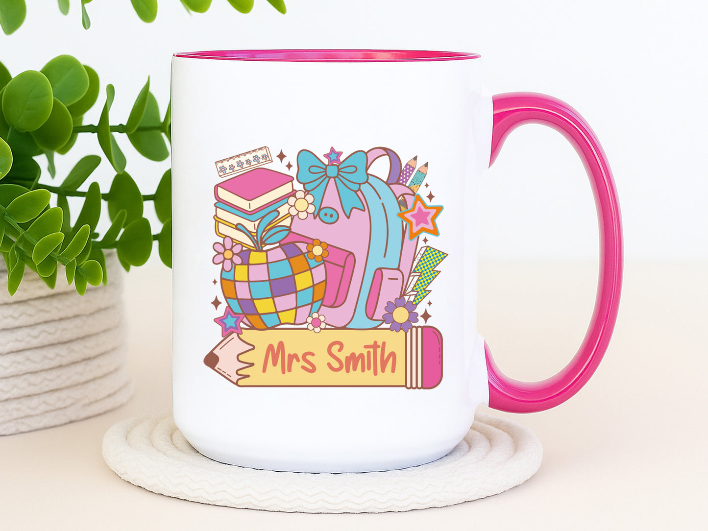 Custom Name Preppy Back to School Sublimation