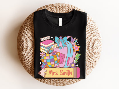 Custom Name Preppy Back to School Sublimation