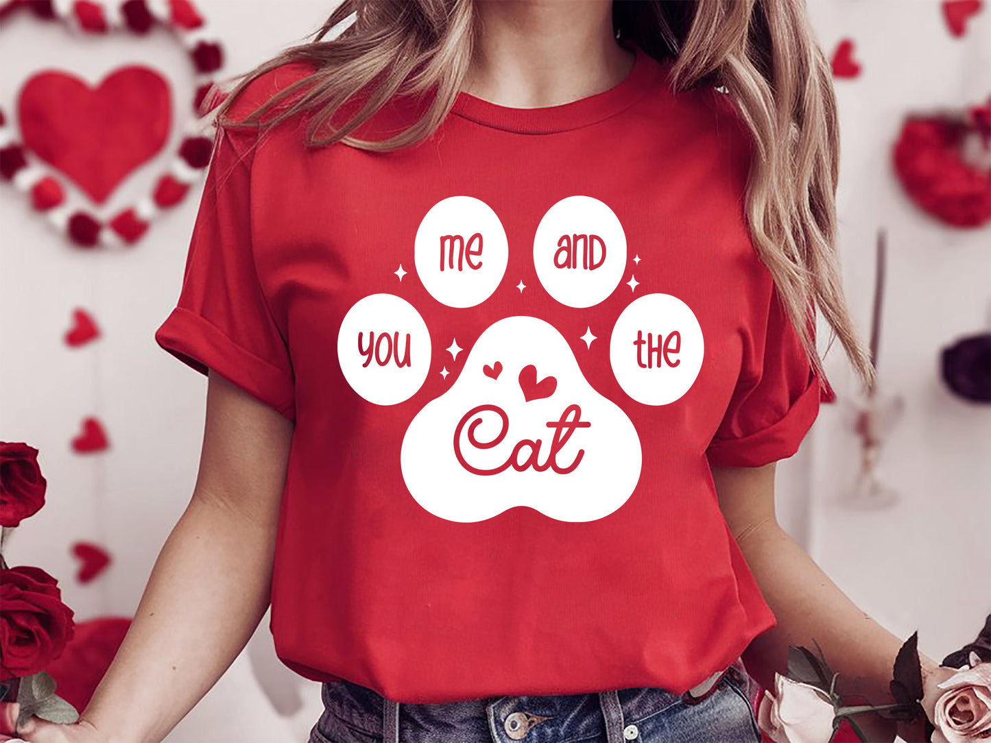 Cute Cat Valentine SVG Cut File Bundle