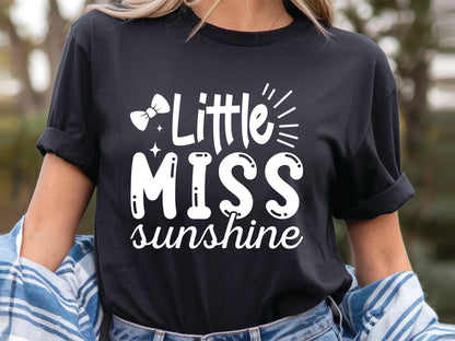 Cute Girl Power SVG Design - Little Miss Sunshine