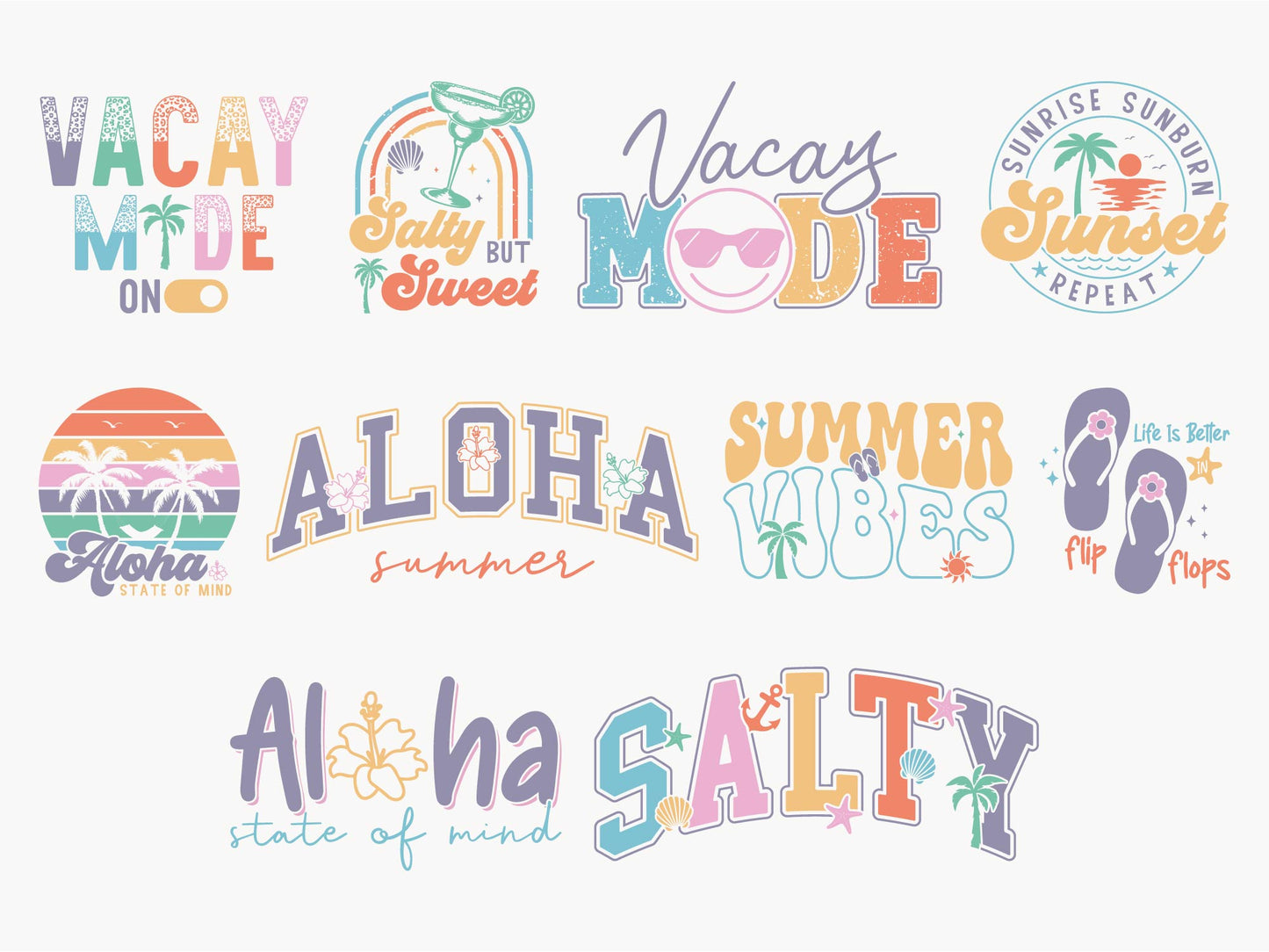 Summer SVG Design Bundle