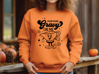 Cute Thanksgiving SVG - Pour Some Gravy On Me