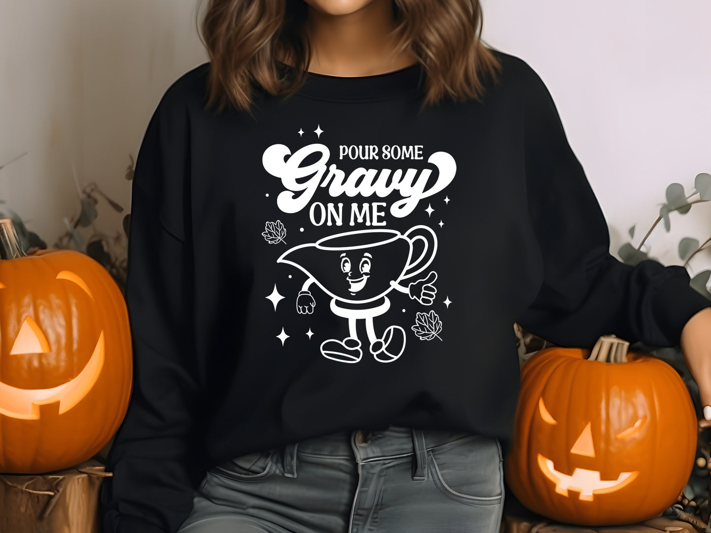 Cute Thanksgiving SVG - Pour Some Gravy On Me