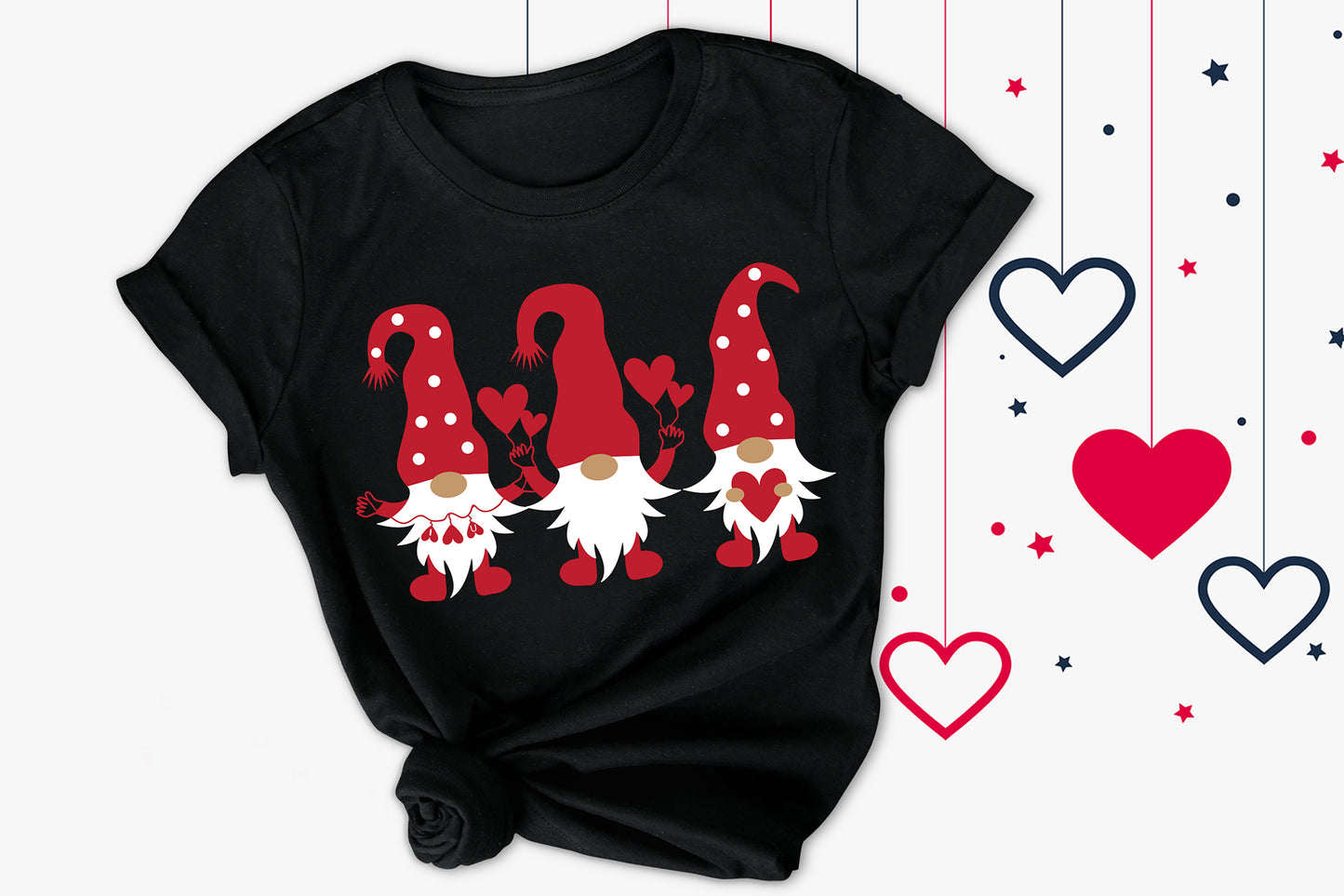 Adorable Valentine's Day Gnome SVG Bundle