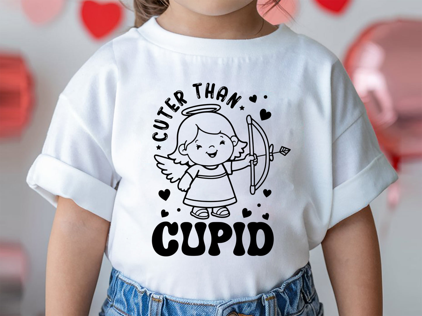 Cuter Than Cupid - Kids Valentine's Day SVG