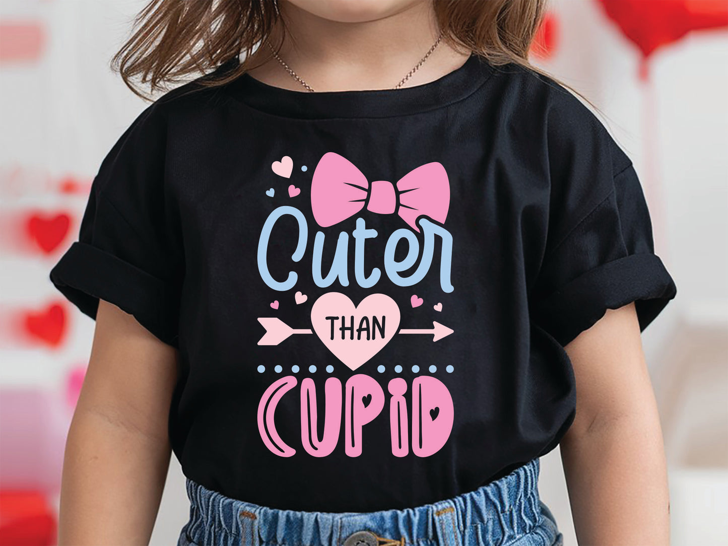 Cuter Than Cupid - Kids Valentines SVG File