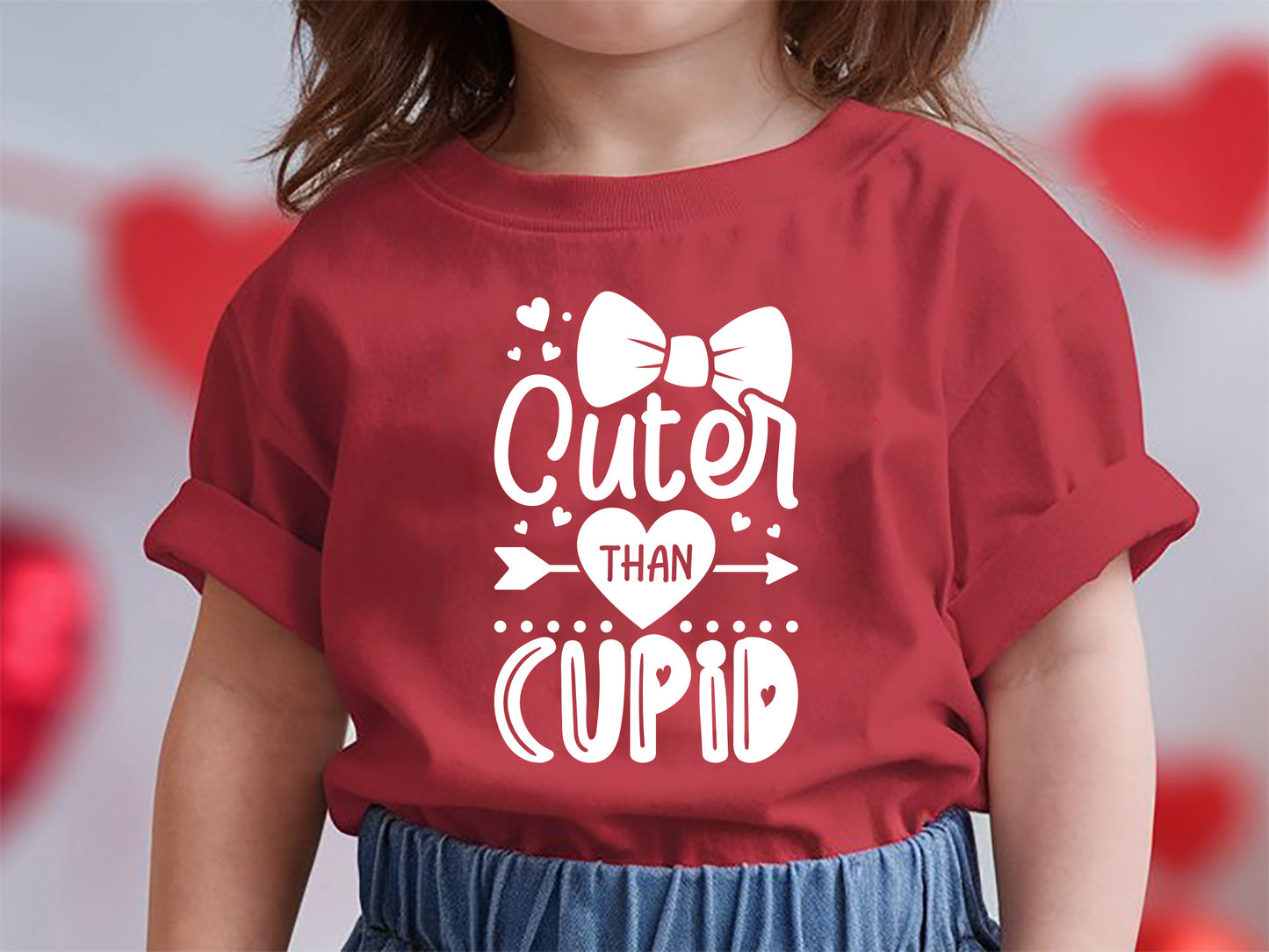 Cuter Than Cupid - Kids Valentines SVG File