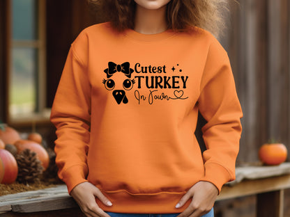 Cutest Turkey in Town - Elegant Thanksgiving SVG