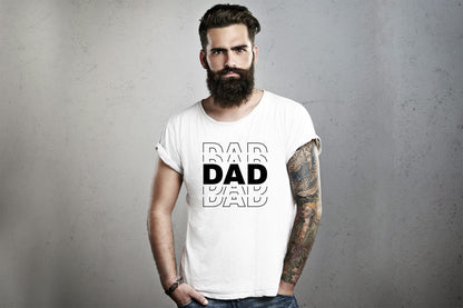 Dad - Father's Day SVG, DXF, PNG, EPS Cut File