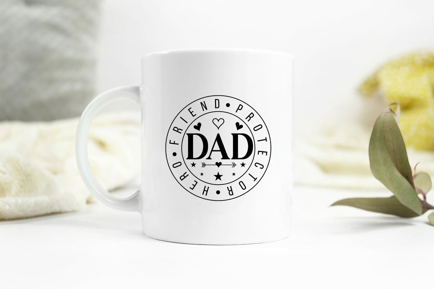Dad Hero Friend Protector, Father's Day SVG