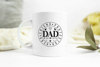 Dad Hero Friend Protector, Father's Day SVG