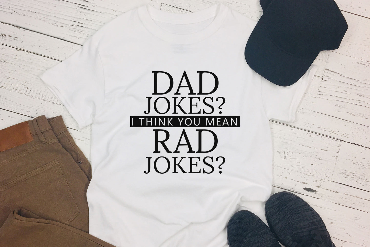 Dad Jokes I Think You Mean Rad Jokes, Funny Fathers Day SVG