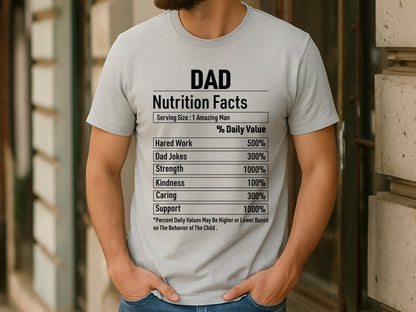 Dad Nutrition Facts, Happy Fathers Day SVG Free