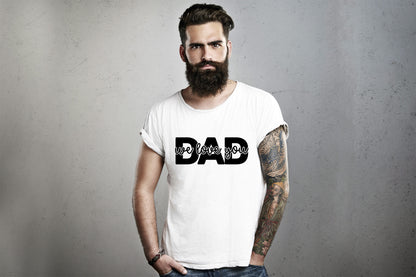 Dad We Love You, Father's Day SVG File