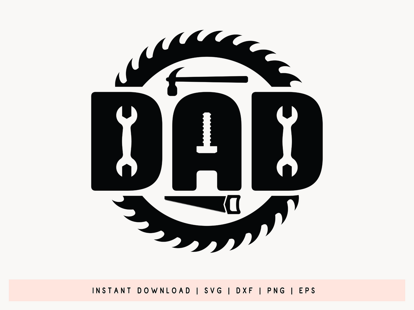 Dad, Father's Day SVG Design