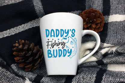 Daddy's Fishing Buddy SVG Design