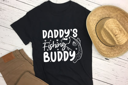Daddy's Fishing Buddy SVG Design