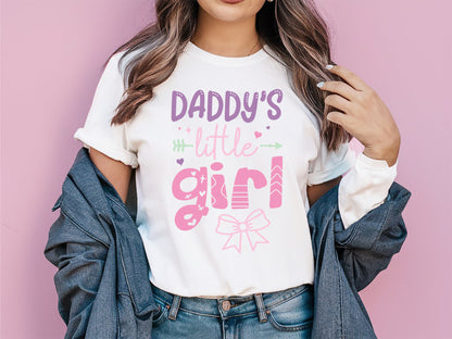 Daddy's Little Girl SVG, DXF, EPS, PNG Design