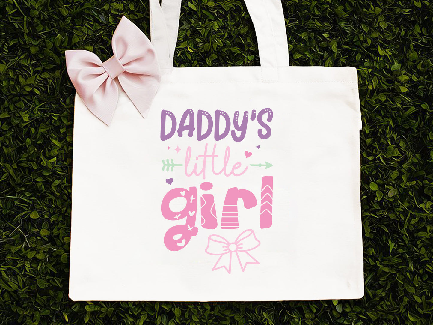 Daddy's Little Girl SVG, DXF, EPS, PNG Design