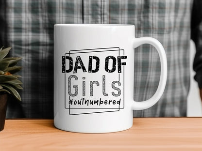 Dad of Girls, Father's Day Saying SVG