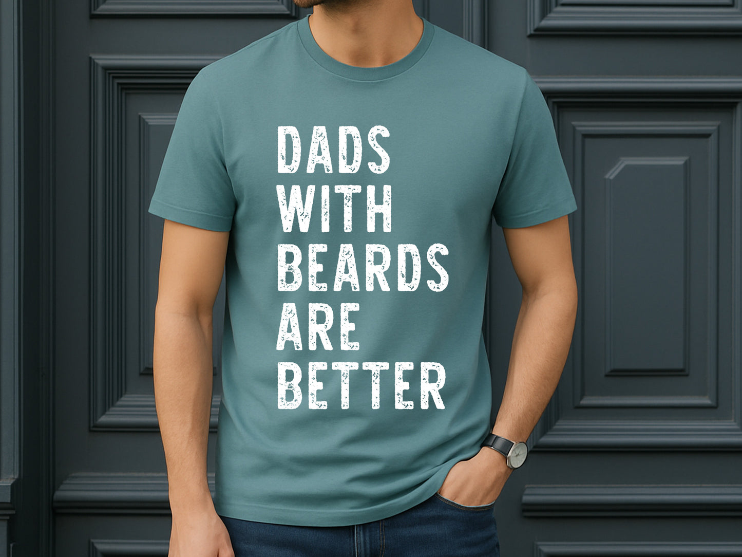 Dads with Beards are Better, Fathers Day Design SVG