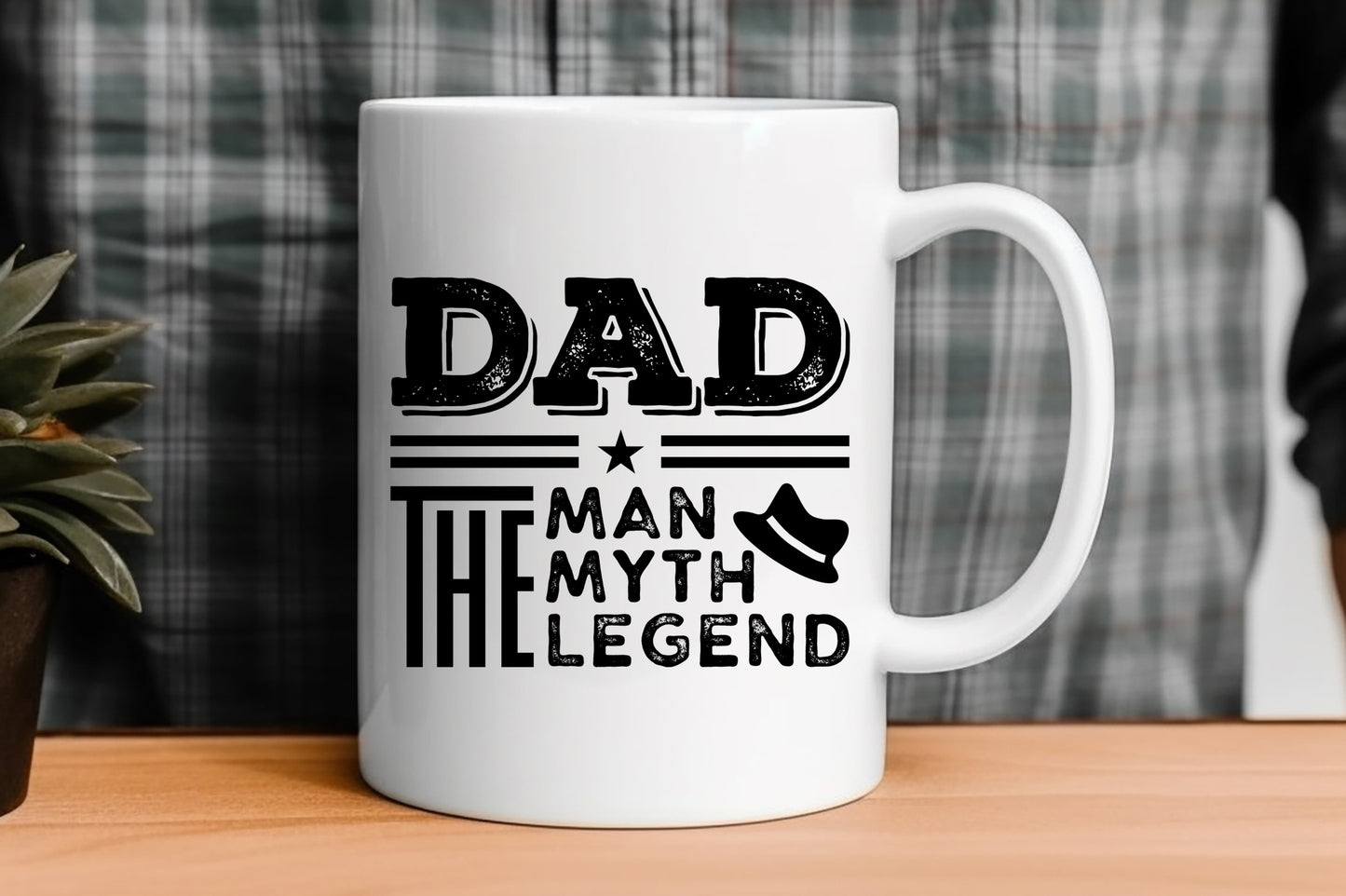 Dad the Man the Myth the Legend, Funny Fathers Day SVG