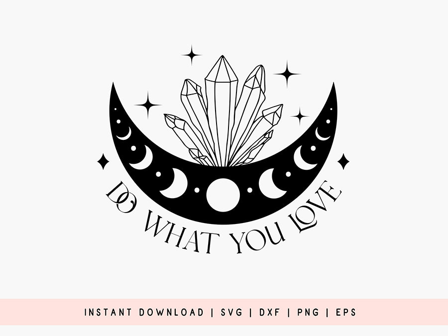 Do What You Love - Boho SVG Free