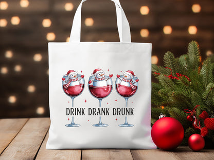 Drink Drank Drunk, Snowman Christmas Sublimation