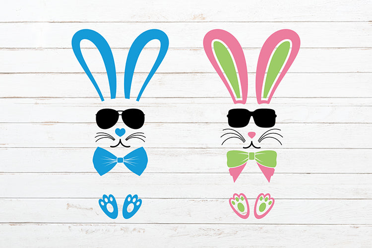 Easter Bunny Mix & Match Decor Kits - SVG Bundle