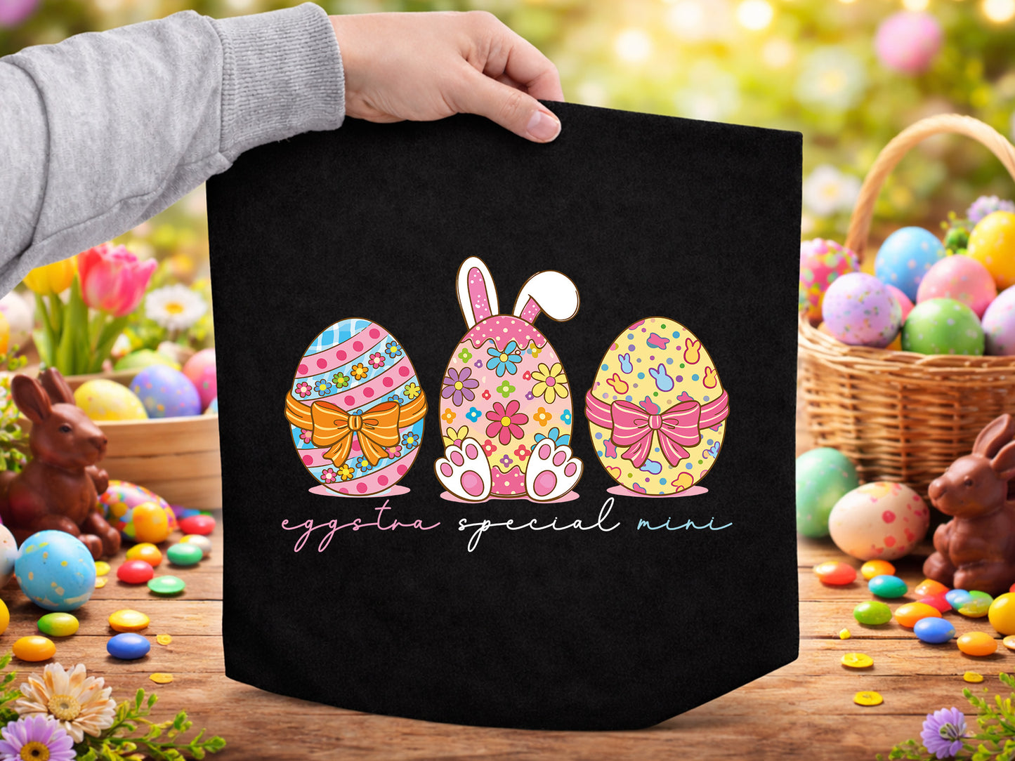 Eggstra Special Mini, Preppy Easter PNG Design