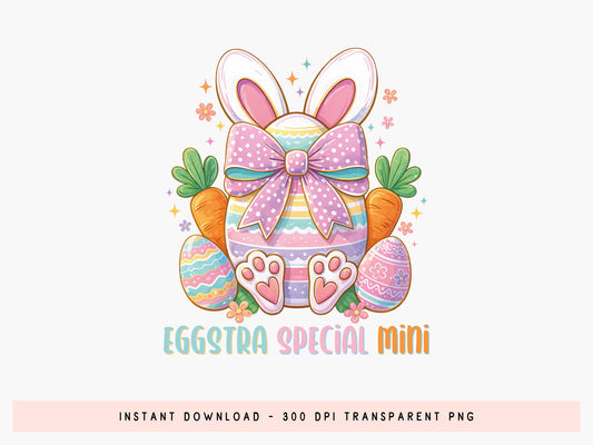 Eggstra Special Mini, Preppy Easter Sublimation